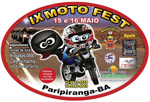 IX Moto Fest de Paripiranga/BA