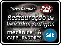 Curso de Carburadores  Mecânica de Veículos Antigos I – Módulo A