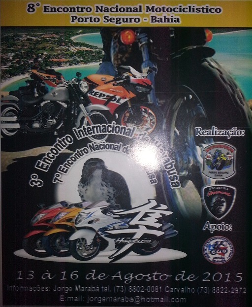 Encontro Nacional Motociclístico Porto Seguro – Bahia – 8ª Edição