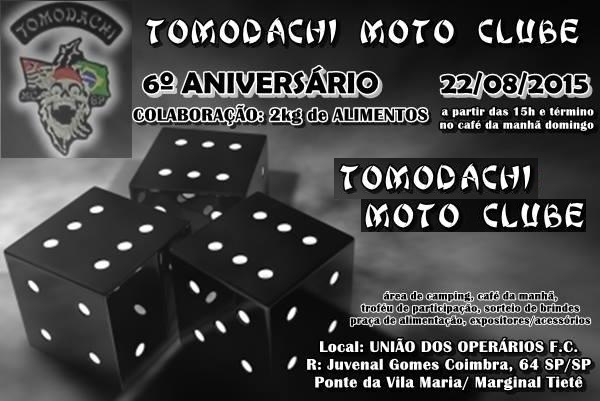 Tomodachi Moto Clube – 6 anos