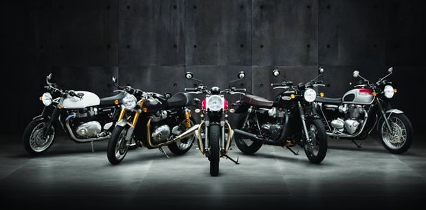 Cinco novos modelos para Triumph Bonneville