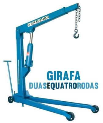 Girafa Duas e Quatro Rodas